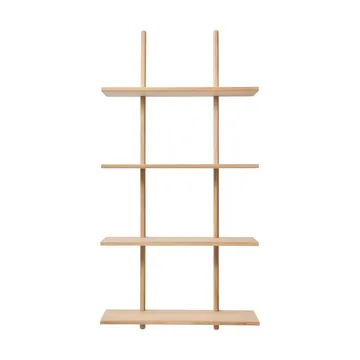Essence wall shelf - Oak, 70x25x140 cm - Andersen Furniture