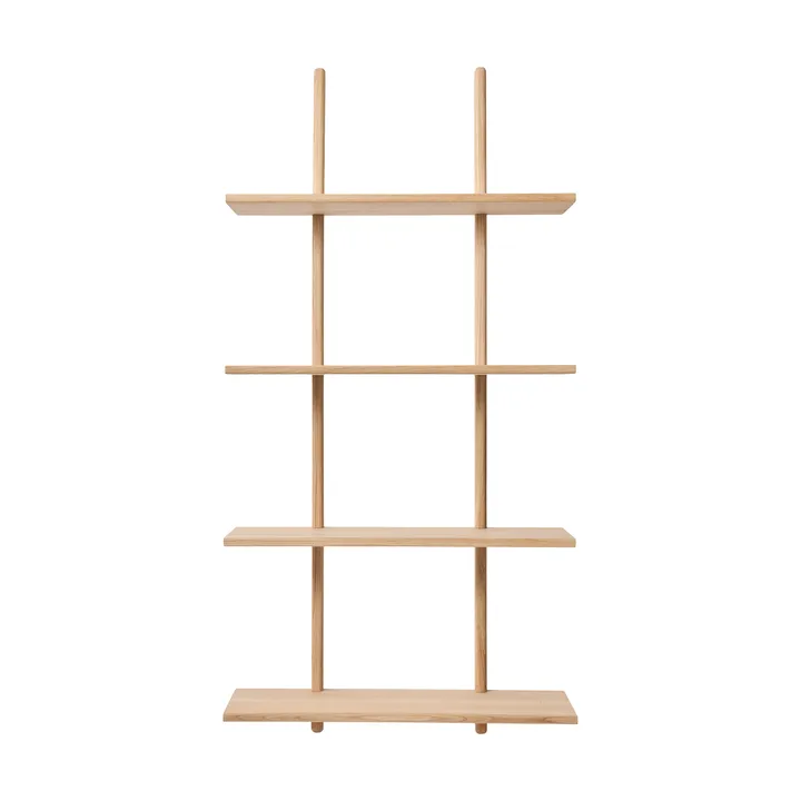 Essence wall shelf - Oak, 70x25x140 cm - Andersen Furniture