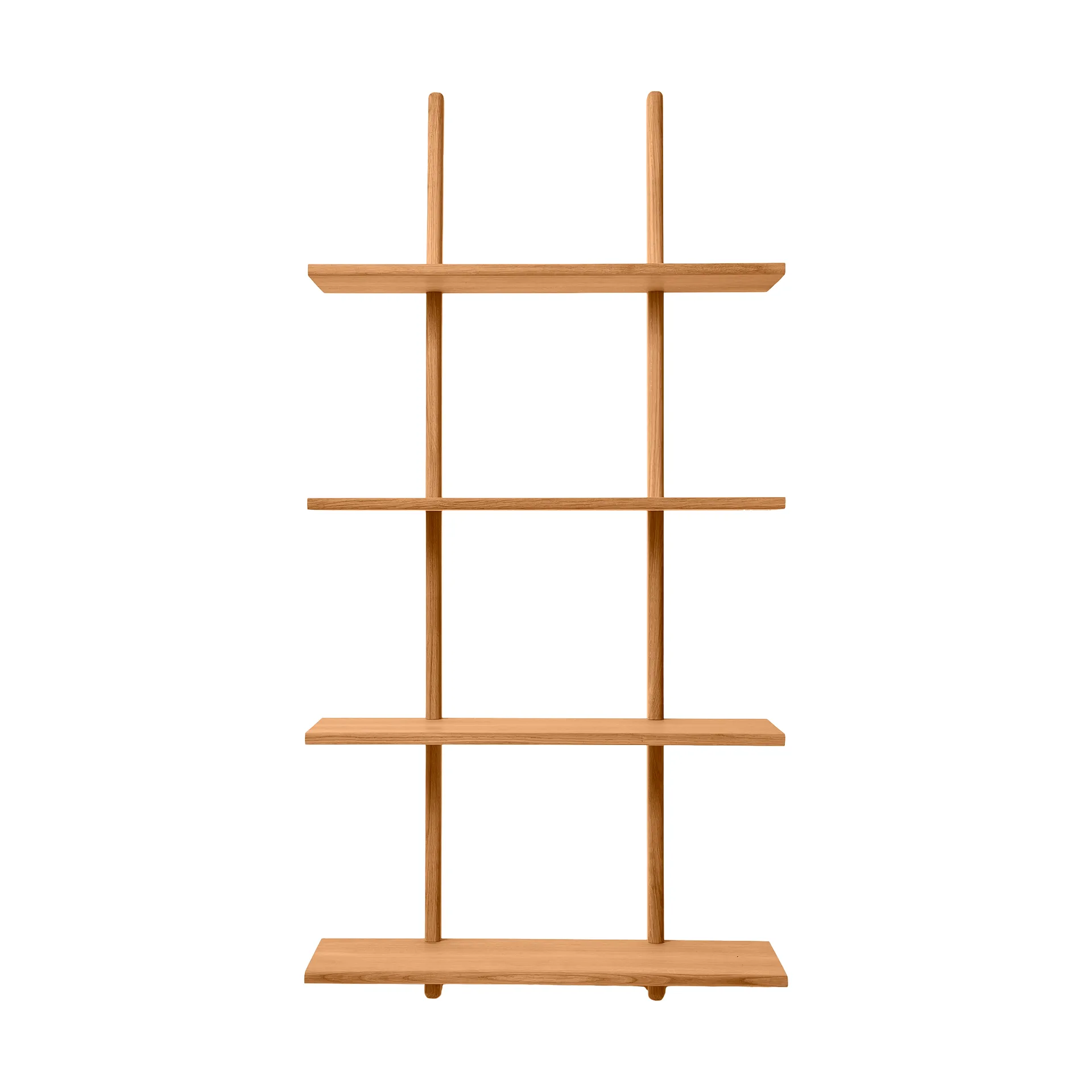 Essence wall shelf, Oiled Natural Oak, 70x25x140 cm Andersen Furniture