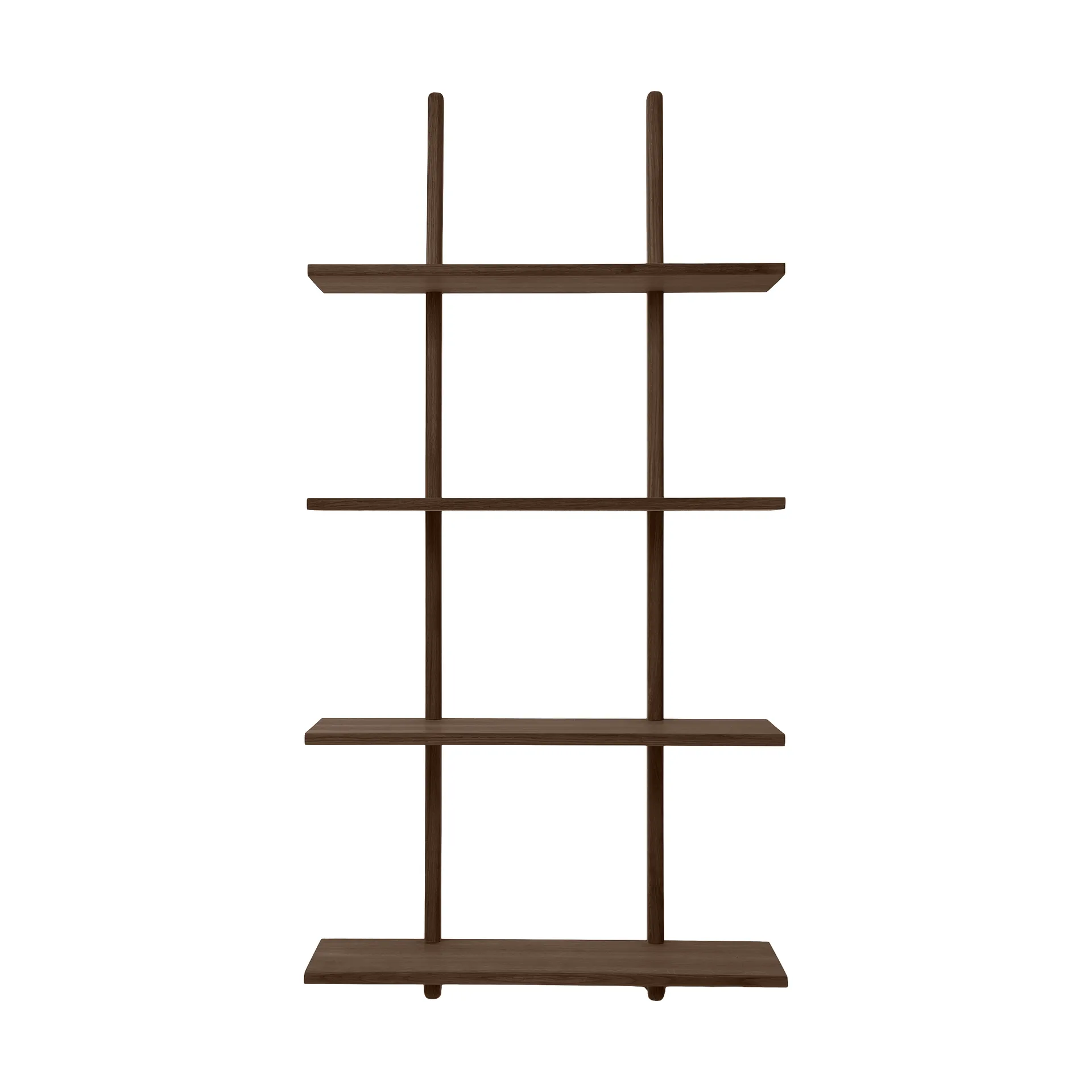 Essence wall shelf, Smoked Oiled Oak, 70x25x140 cm Andersen Furniture