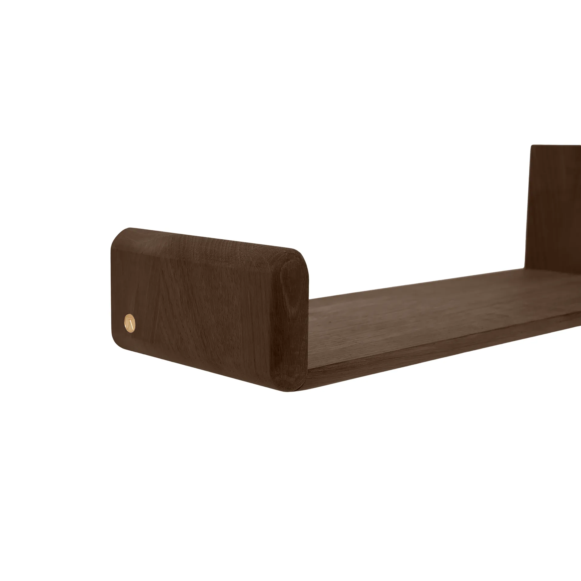 Level wall shelf, Smoked Oiled Oak, 55x18x9 cm Andersen Furniture