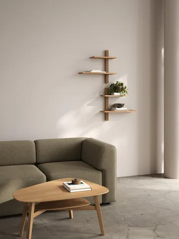 Phase wall shelf - Oiled Natural Oak, 68x18x55 cm - Andersen Furniture