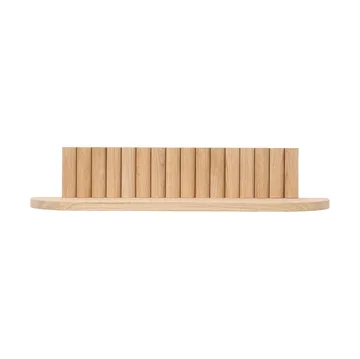 Pillar wall shelf - Oak, 60x15x12 cm - Andersen Furniture