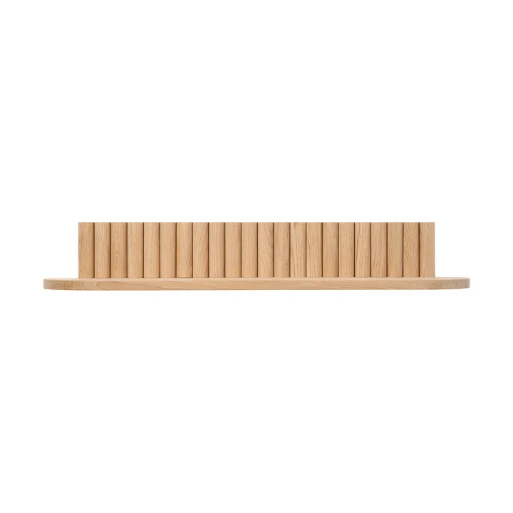 Pillar wall shelf - Oak, 78x15x12 cm - Andersen Furniture