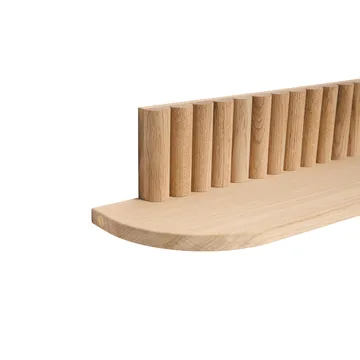 Pillar wall shelf - Oak, 78x15x12 cm - Andersen Furniture