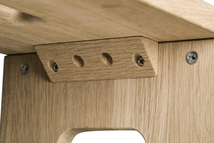 Reach stool 35x25x25 cm - Oak - Andersen Furniture