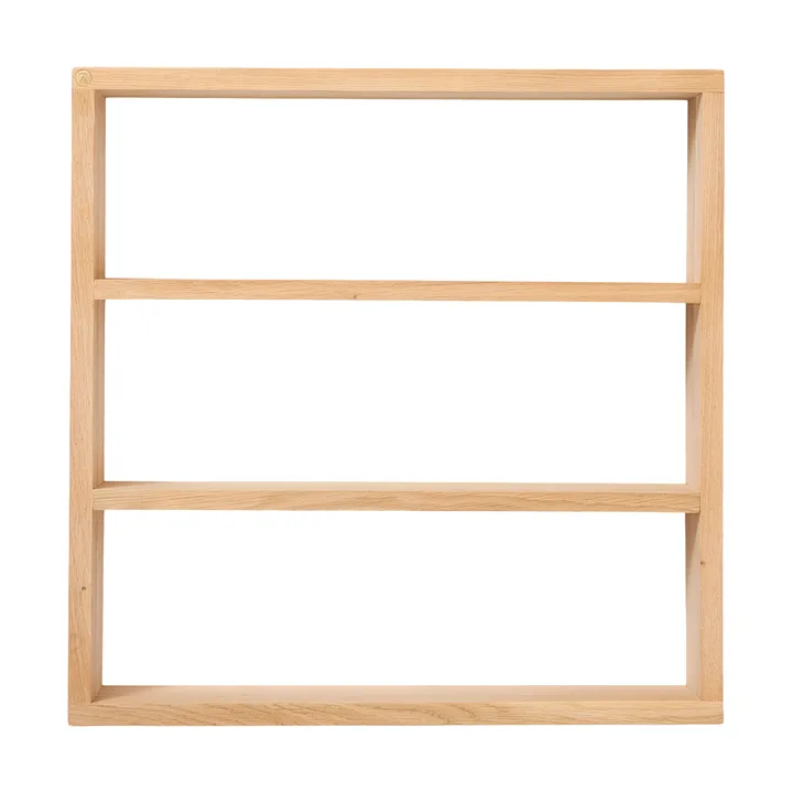 Sector wall shelf - Oak, 50x50x10 cm - Andersen Furniture