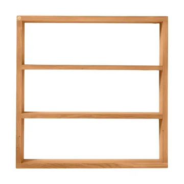 Sector wall shelf - Oiled Natural Oak, 50x50x10 cm - Andersen Furniture