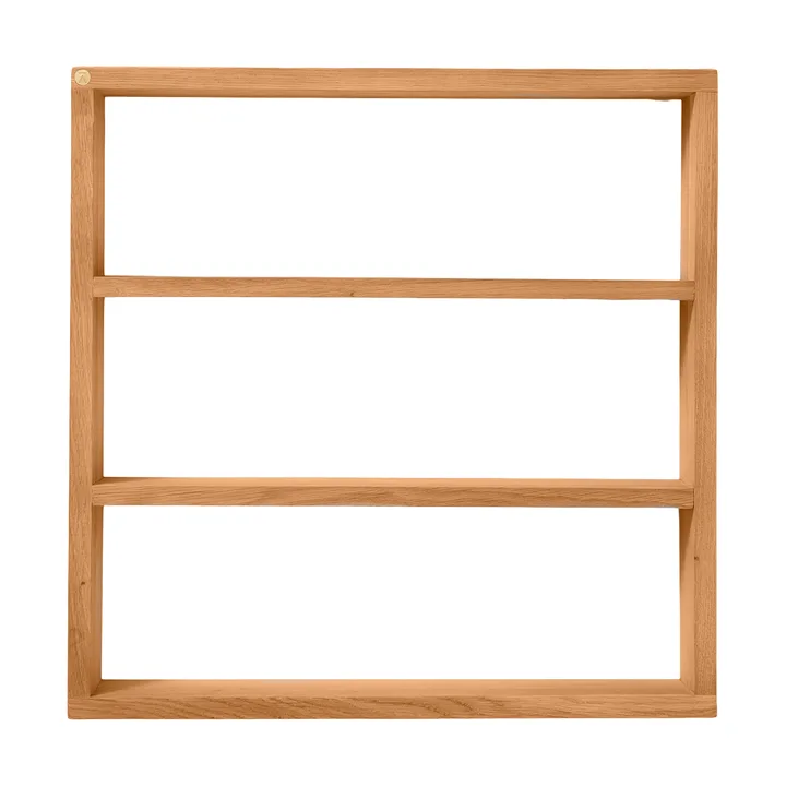 Sector wall shelf - Oiled Natural Oak, 50x50x10 cm - Andersen Furniture