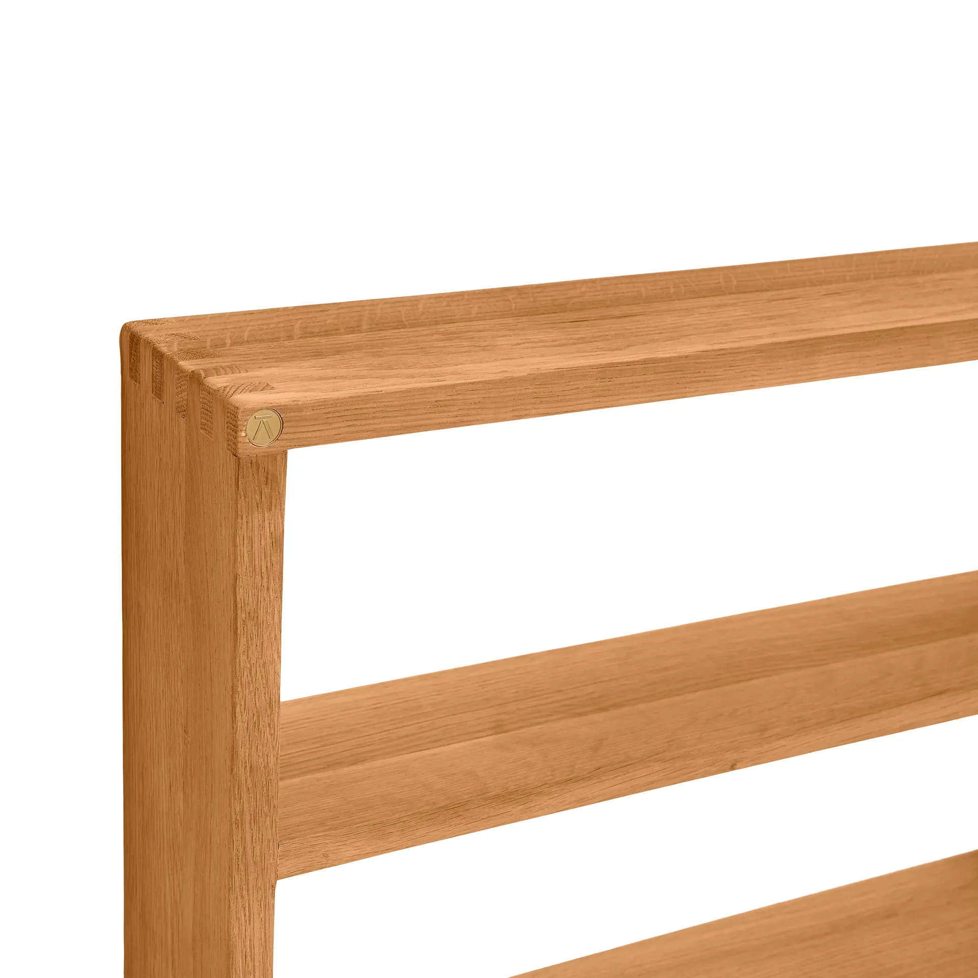 Sector wall shelf, Oiled Natural Oak, 50x50x10 cm Andersen Furniture