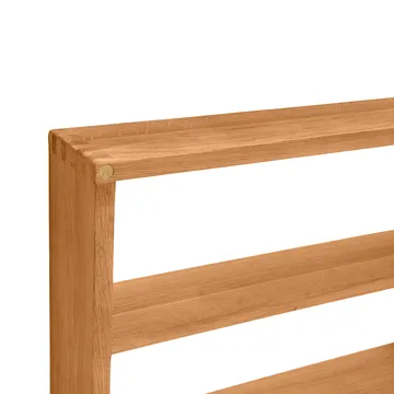 Sector wall shelf - Oiled Natural Oak, 50x50x10 cm - Andersen Furniture
