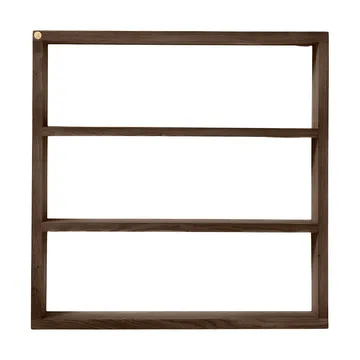 Sector wall shelf - Smoked Oiled Oak, 50x50x10 cm - Andersen Furniture