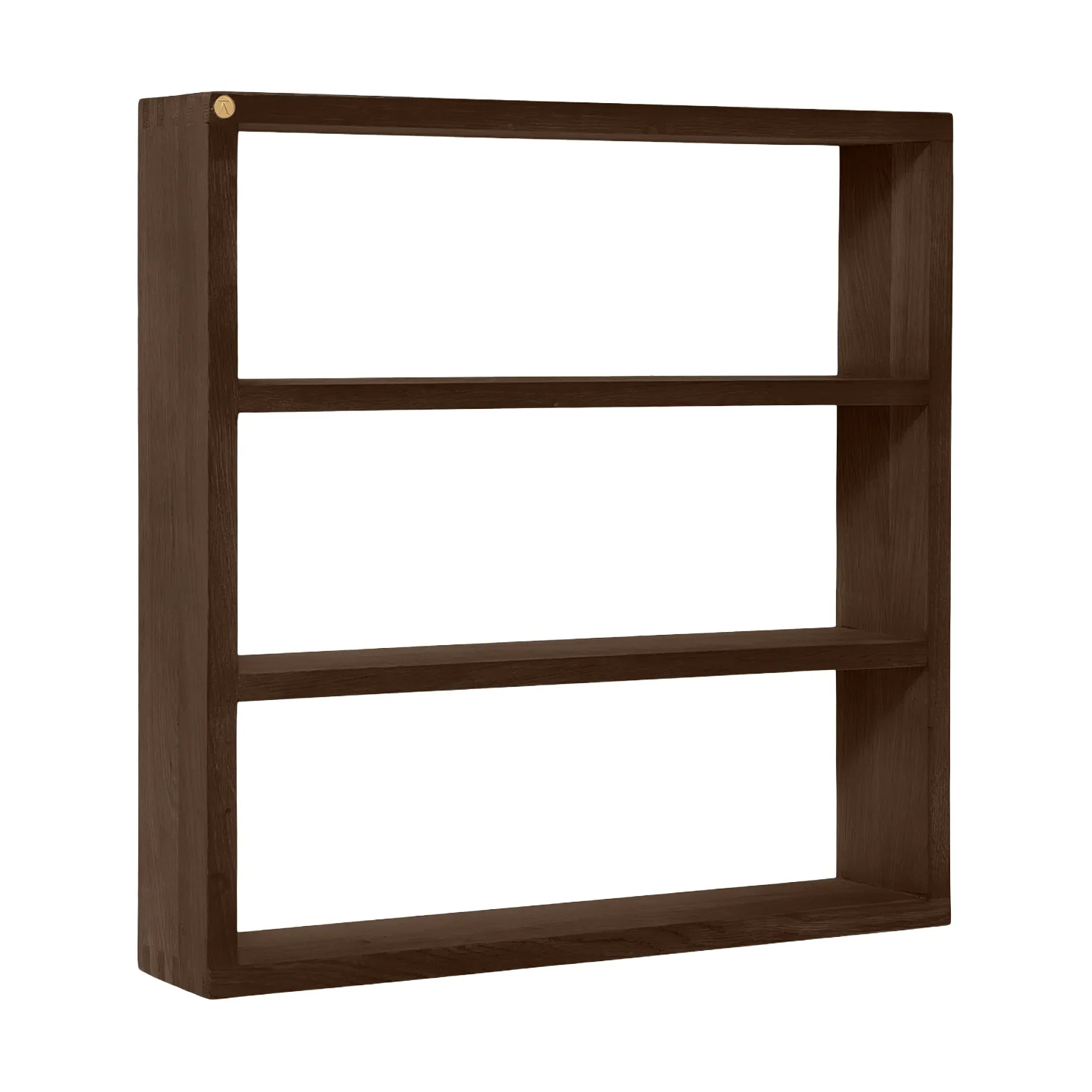 Sector wall shelf, Smoked Oiled Oak, 50x50x10 cm Andersen Furniture