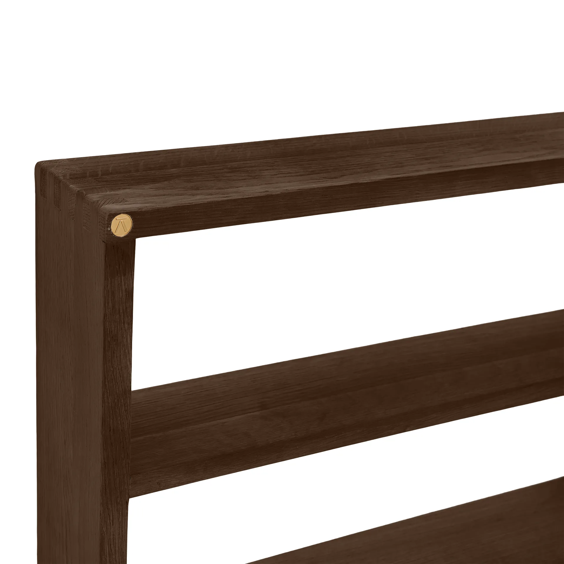 Sector wall shelf, Smoked Oiled Oak, 50x50x10 cm Andersen Furniture