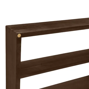 Sector wall shelf - Smoked Oiled Oak, 50x50x10 cm - Andersen Furniture