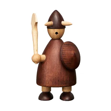 The vikings of Denmark wooden figure Medium - Stained beech - Andersen Furniture
