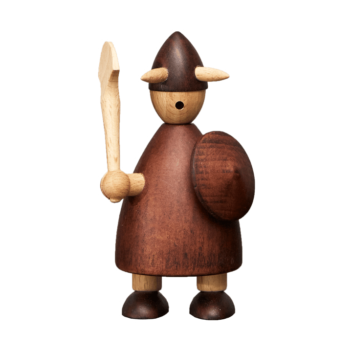 The vikings of Denmark wooden figure Medium, Stained beech Andersen Furniture