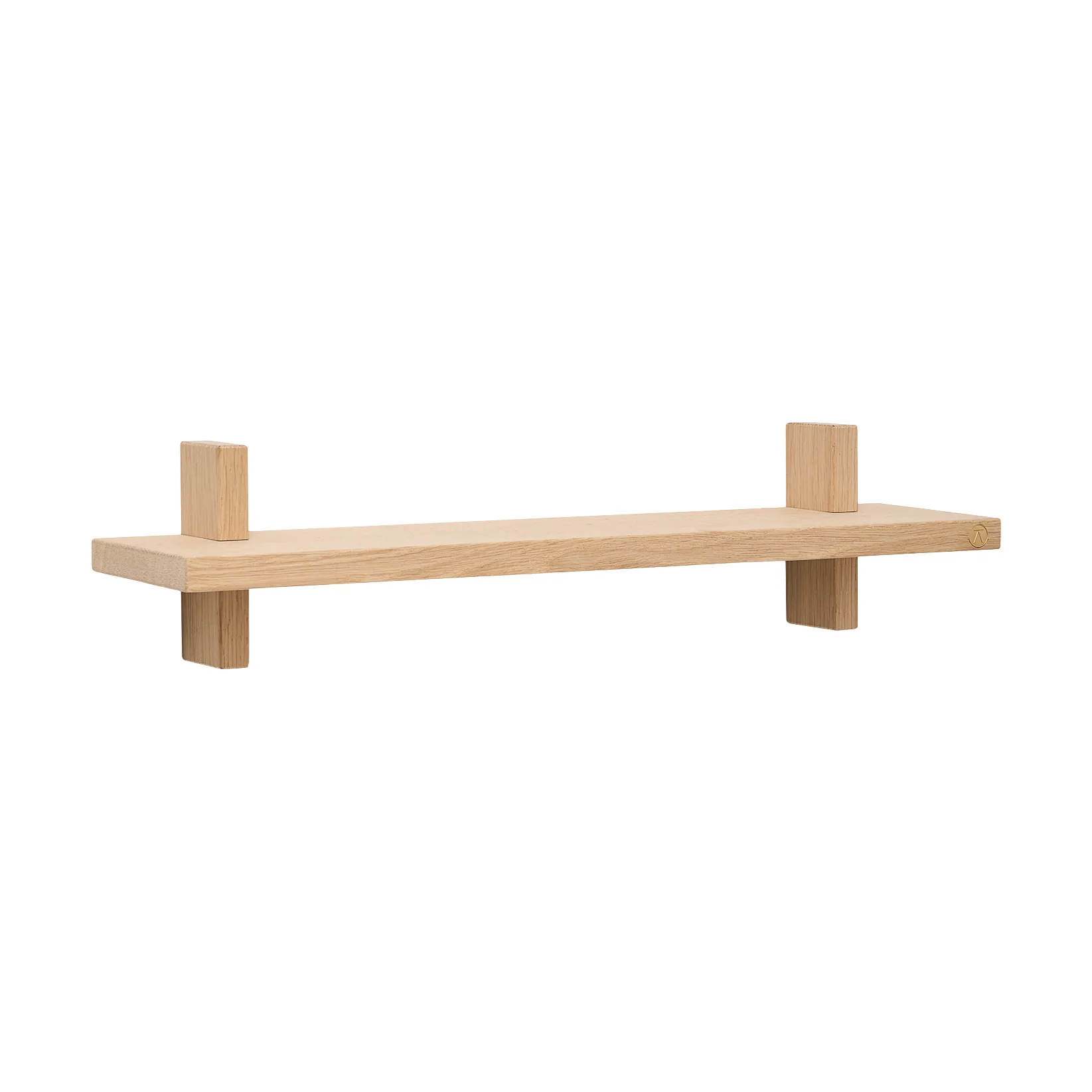 Treat wall shelf single, Oak, 50×12×11.2 cm Andersen Furniture