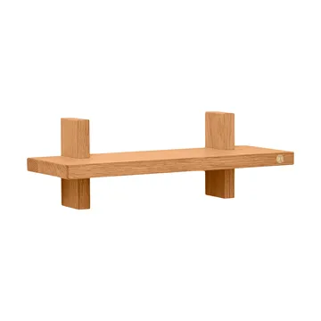 Treat wall shelf single - Oiled Natural Oak, 34×12×11.2 cm - Andersen Furniture