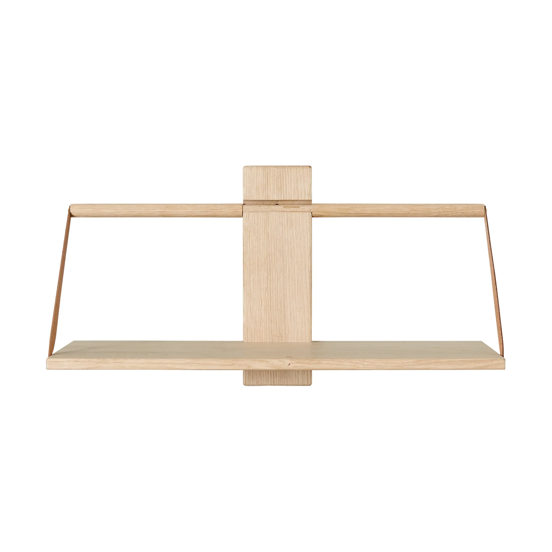 Wood Wall wall shelf Large 60x25x32 cm, Oak Andersen Furniture