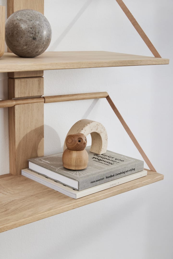 Wood Wall wall shelf Large 60x25x32 cm - Oak - Andersen Furniture