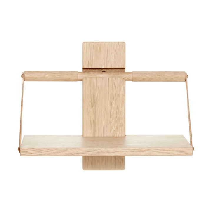 Wood Wall wall shelf Small 30x18x24 cm - Oak - Andersen Furniture