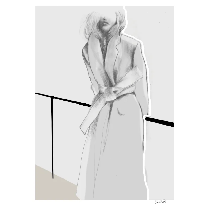 Anna Bülow Coated poster 70x100 cm | Scandinavian Design | Posters | Grey