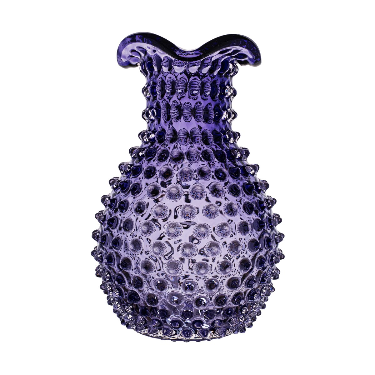 Anna Von Lipa Blonde vase Indigo | Scandinavian Design | Vases | Purple