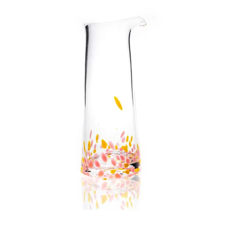 Confetti Carafe - Pink - yellow - Anna Von Lipa