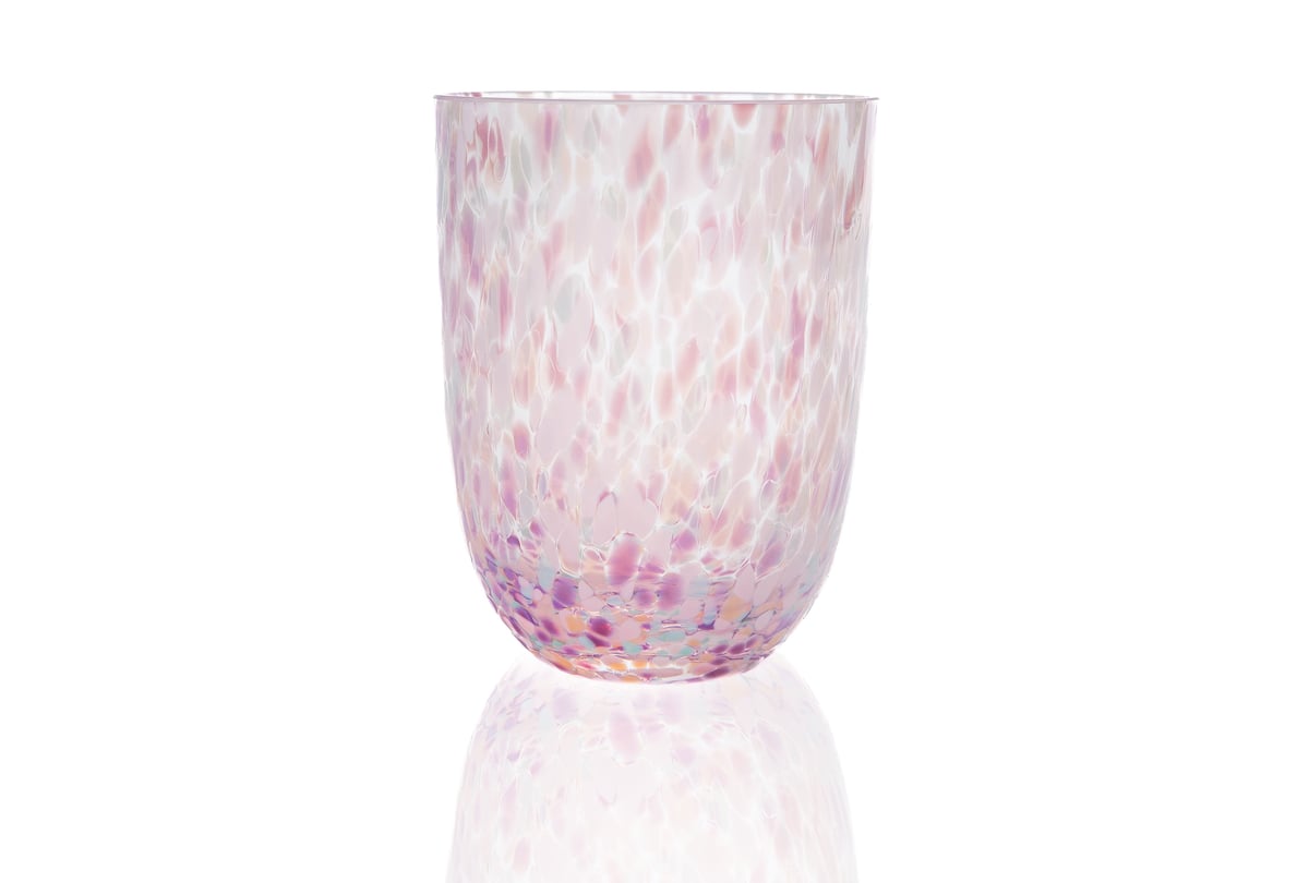 Anna Von Lipa Confetti Drinking glass 25 cl Flamingo