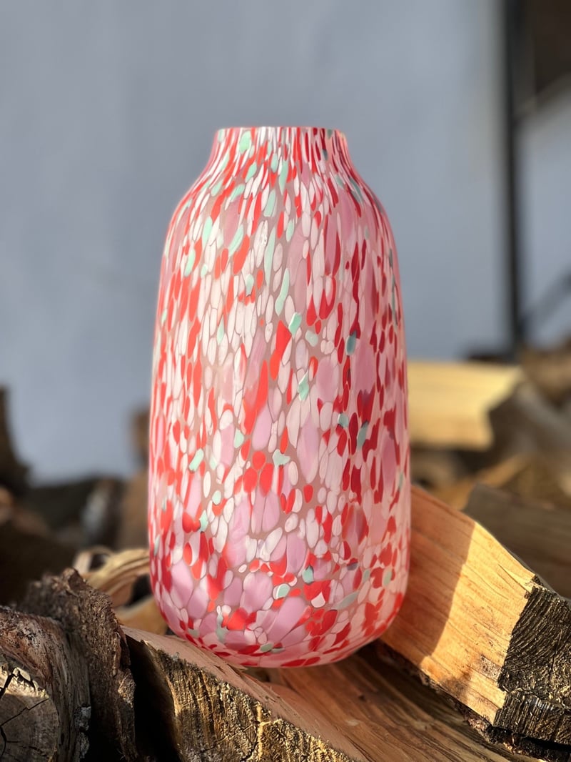 Anna Von Lipa Confetti vase Mandarin