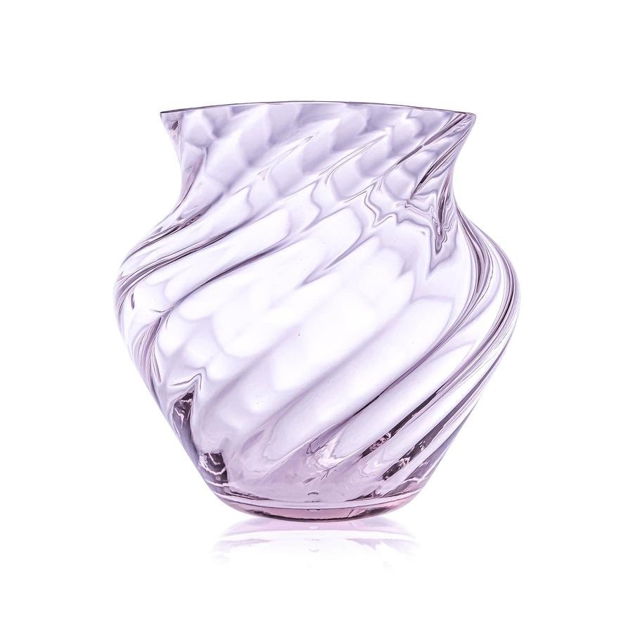 Anna Von Lipa Dahlia vase Purple