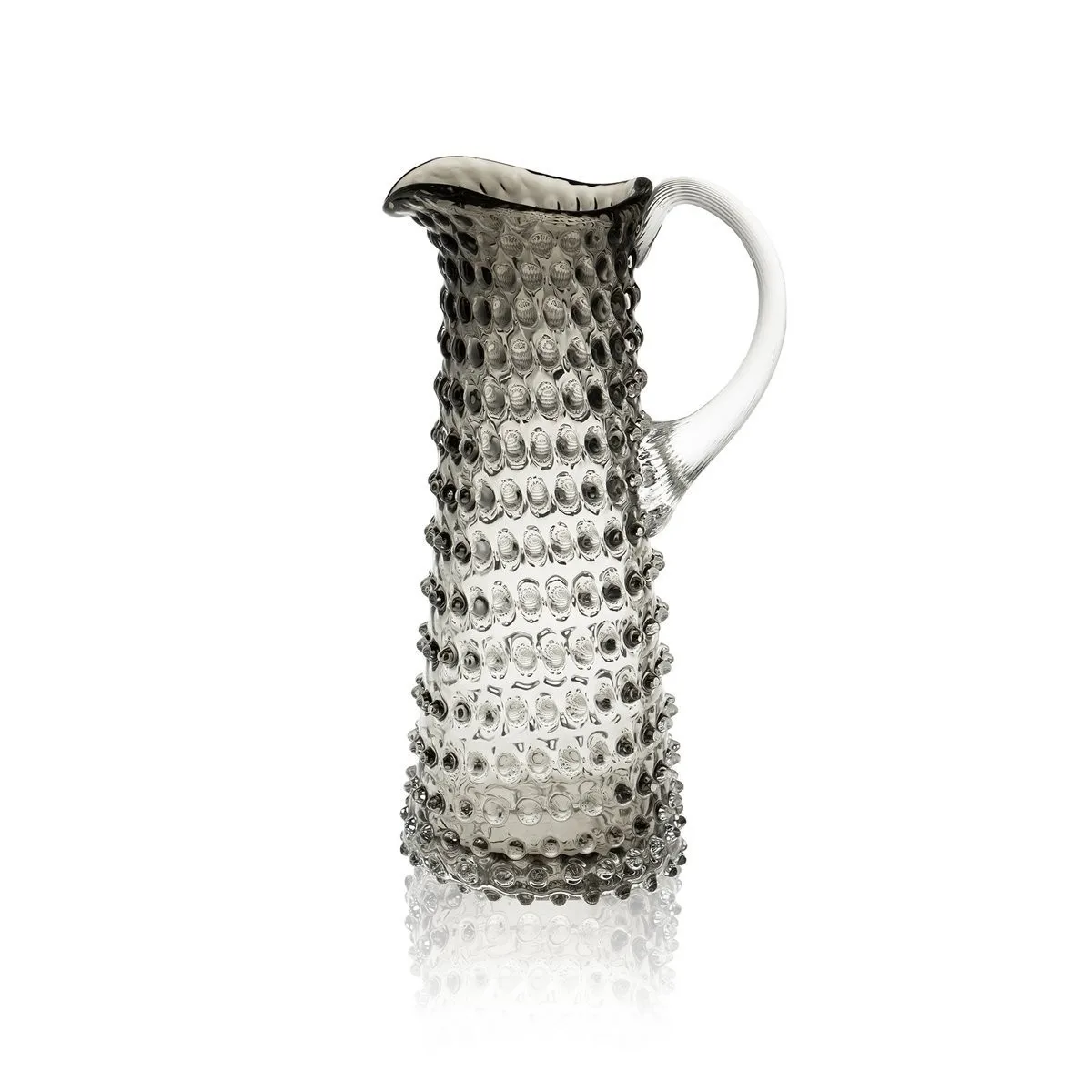Anna Von Lipa Eiffel Hobnail jug 1 l Cashmere | Scandinavian Design | Water jugs and carafes | Grey