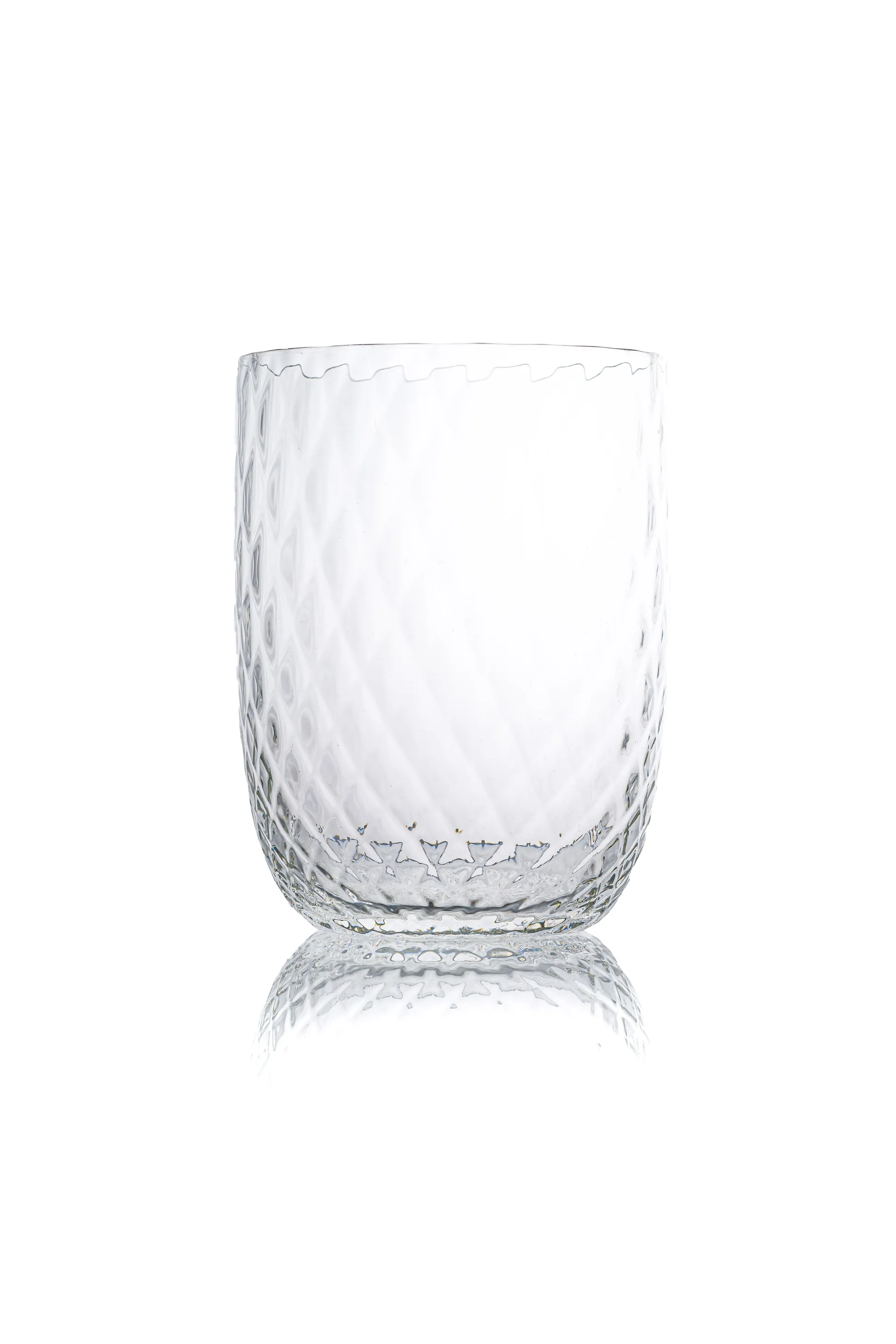 Harlequin drinking glass 25 cl, Crystal Anna Von Lipa