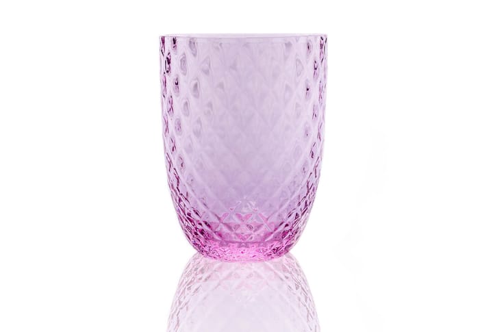 Harlequin drinking glass 25 cl - Purple - Anna Von Lipa
