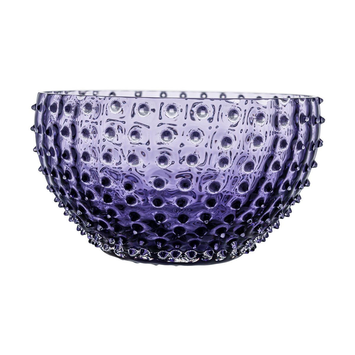 Anna Von Lipa Hobnail bowl large o24 cm Indigo | Scandinavian Design | Decorative bowls | Purple