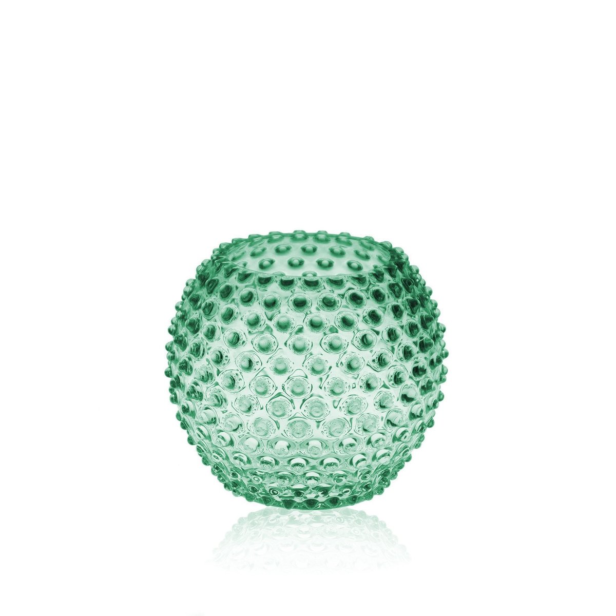 Anna Von Lipa Hobnail Globe vase 18 cm Beryl | Scandinavian Design | Vases | Green