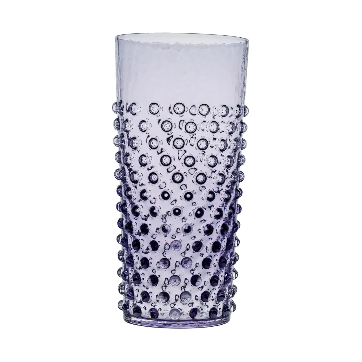 Anna Von Lipa Hobnail Long drink glass 20 cl Indigo