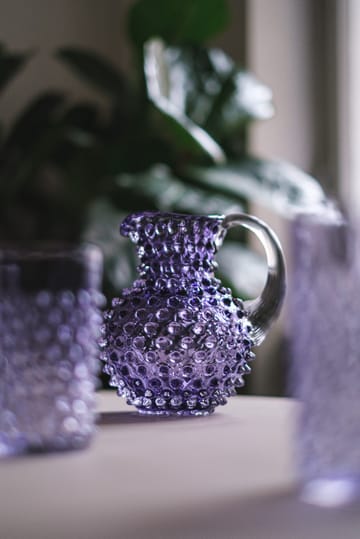 Hobnail milk jug 0.5 L - Indigo - Anna Von Lipa