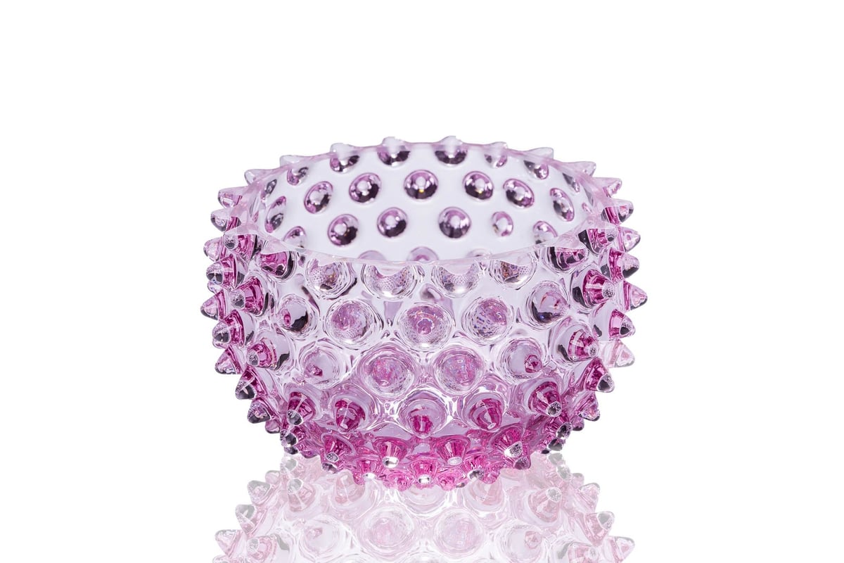 Anna Von Lipa Hobnail Tapas 11.5 cm Purple