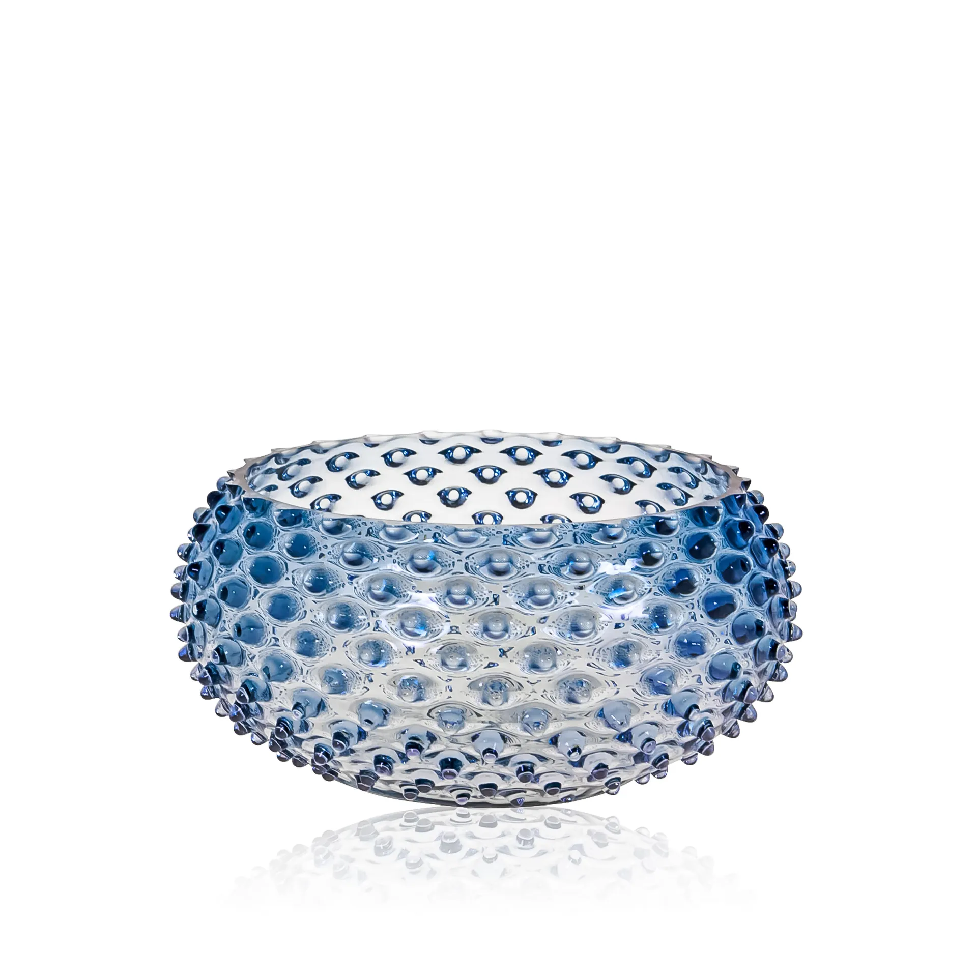 Hobnail Tapas 23 cm, Blue smoke Anna Von Lipa