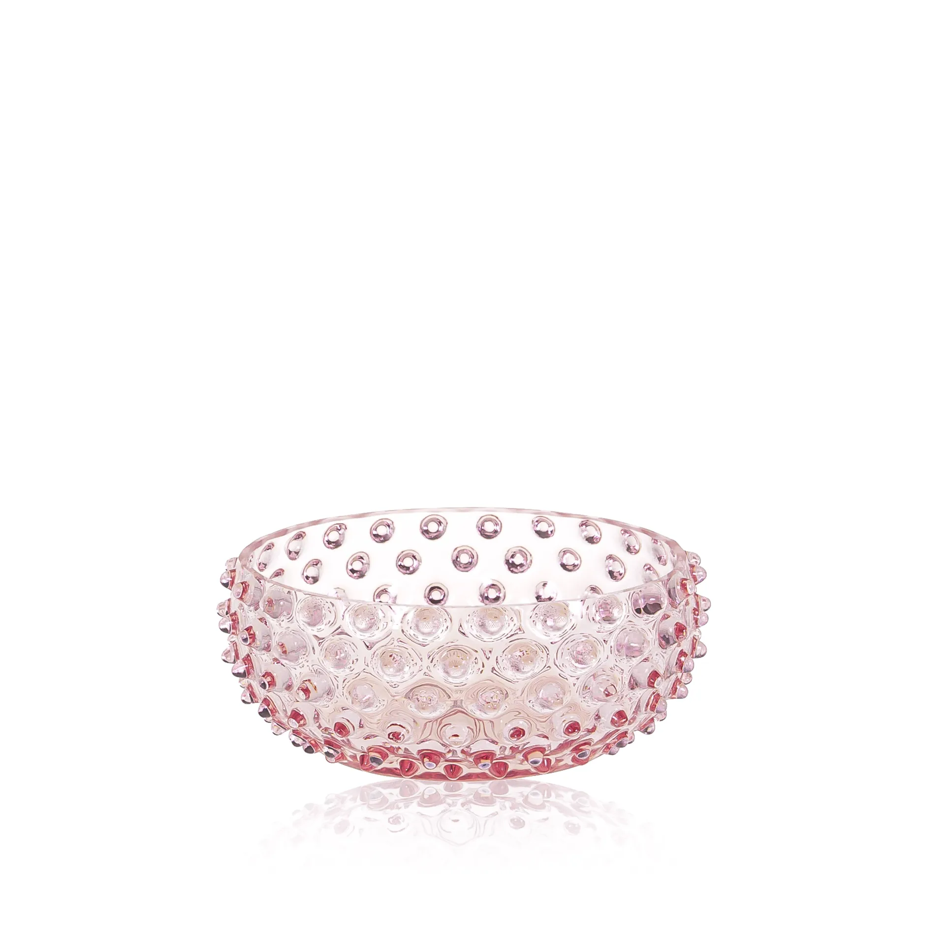 Hobnail Tapas bowl 17 cm, Pink Anna Von Lipa