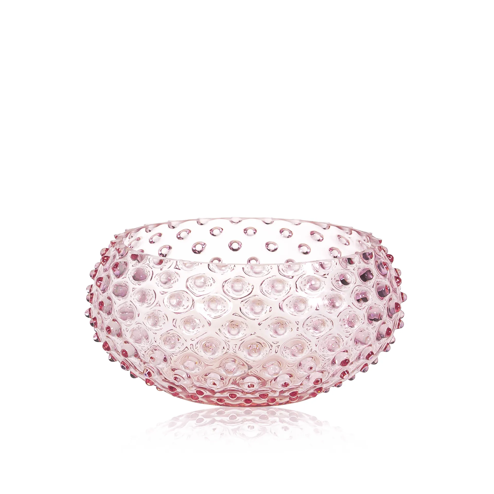 Hobnail Tapas bowl 23 cm, Pink Anna Von Lipa