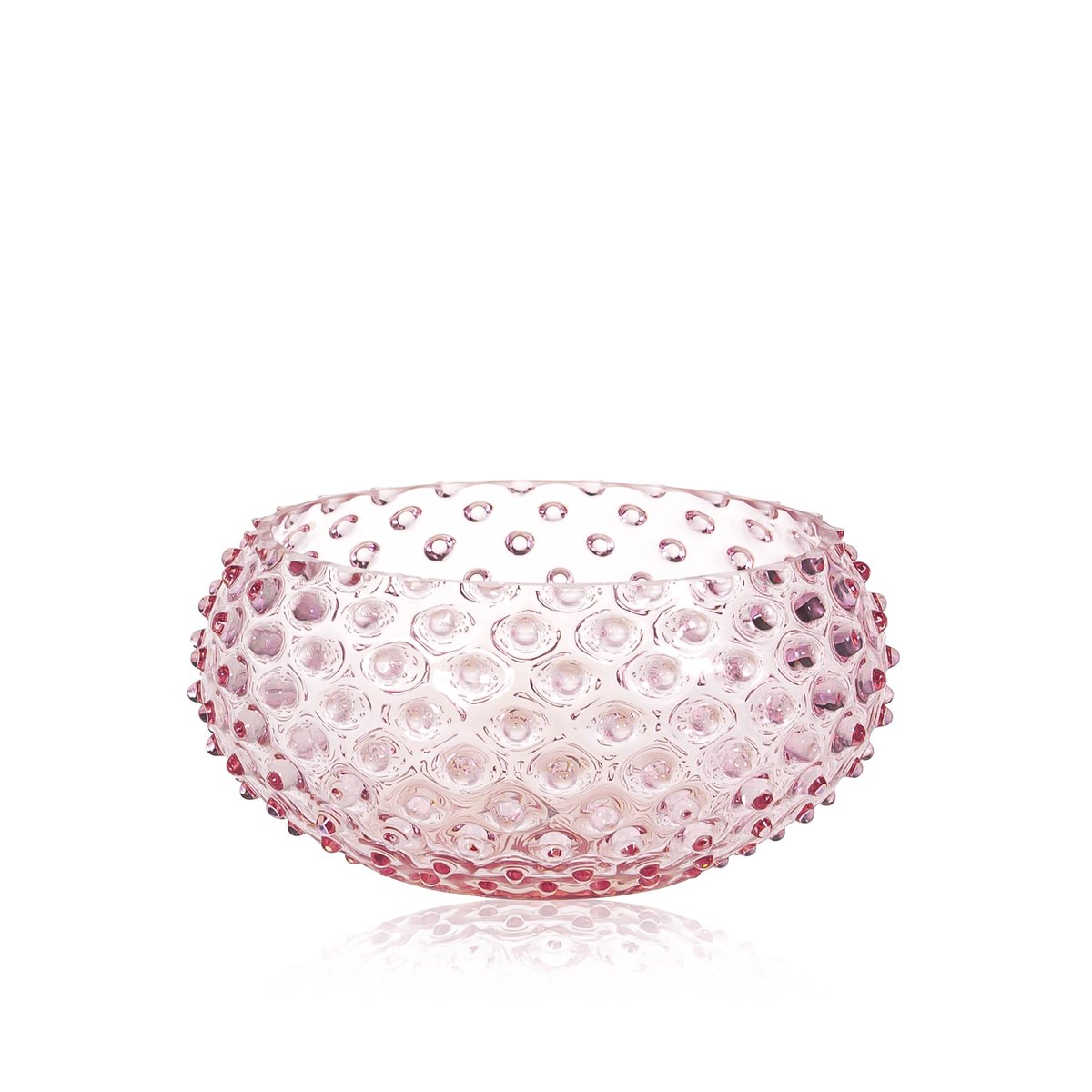 Anna Von Lipa Hobnail Tapas bowl 23 cm Pink | Scandinavian Design | Decorative bowls | Pink