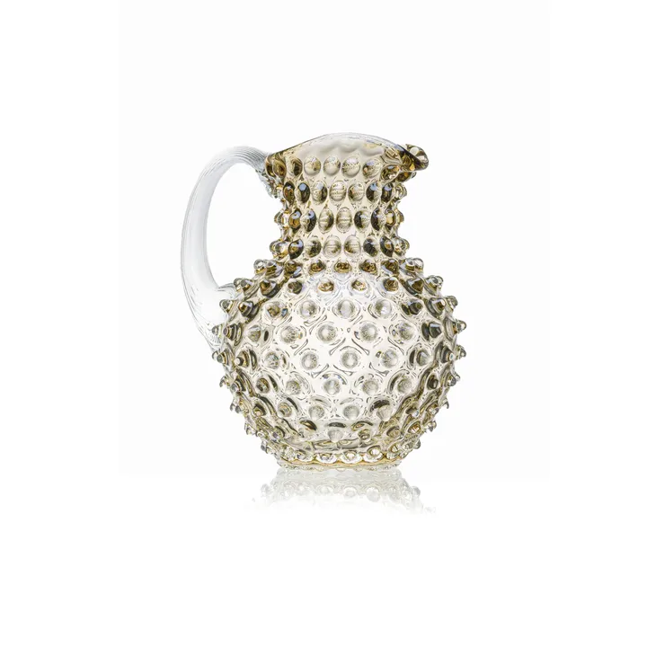 Paris Hobnail jug 1 l - Cashmere - Anna Von Lipa