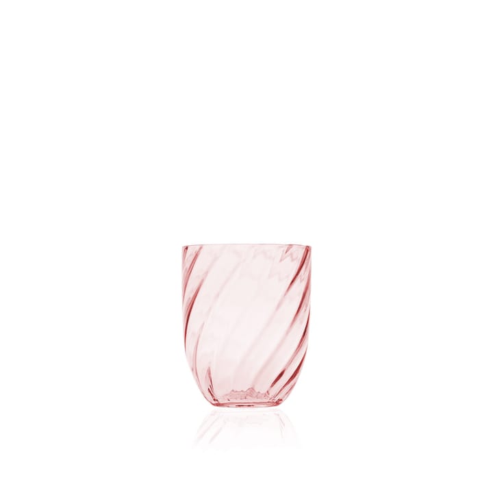Swirl drinking glass 25 cl - Pink - Anna Von Lipa