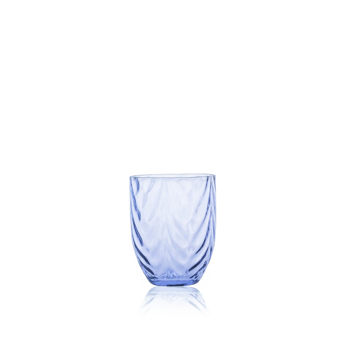 Anna Von Lipa Wave drinking glass 25 cl Light blue | Scandinavian Design | Drinking glasses & tumblers | Blue