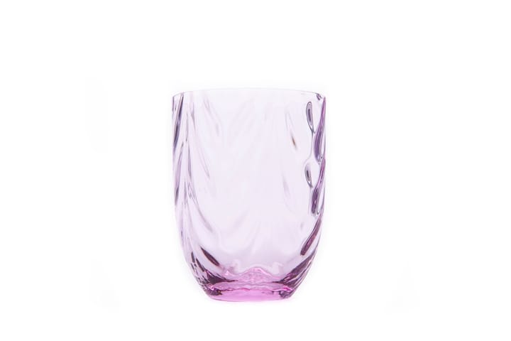 Wave drinking glass 25 cl - Purple - Anna Von Lipa