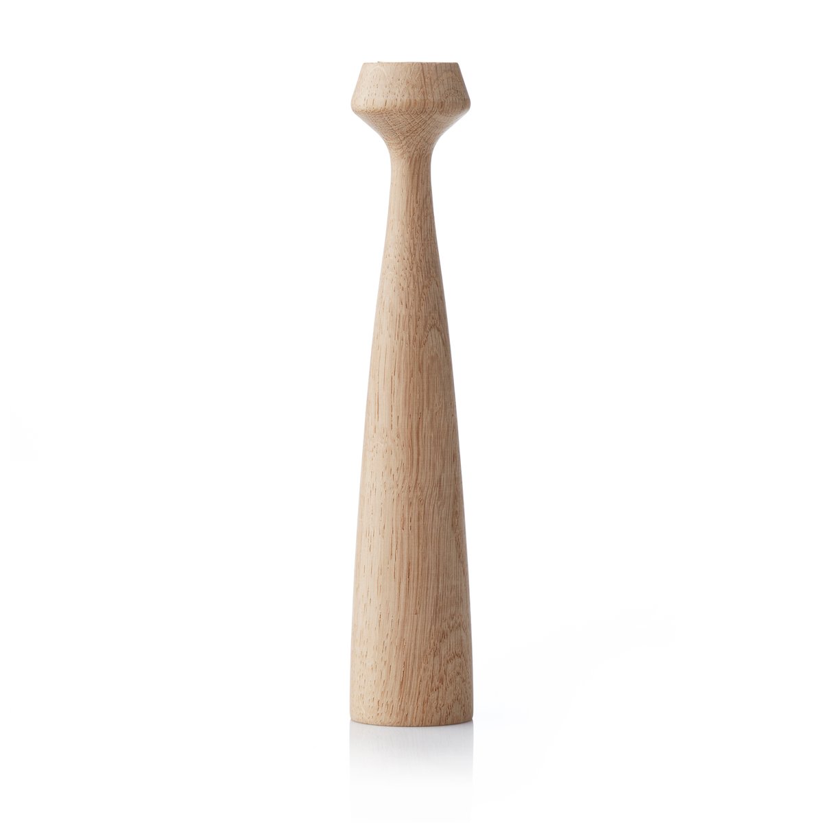 Applicata Blossom Lily candle sticks untreated oak | Scandinavian Design | Candle holders | Beige