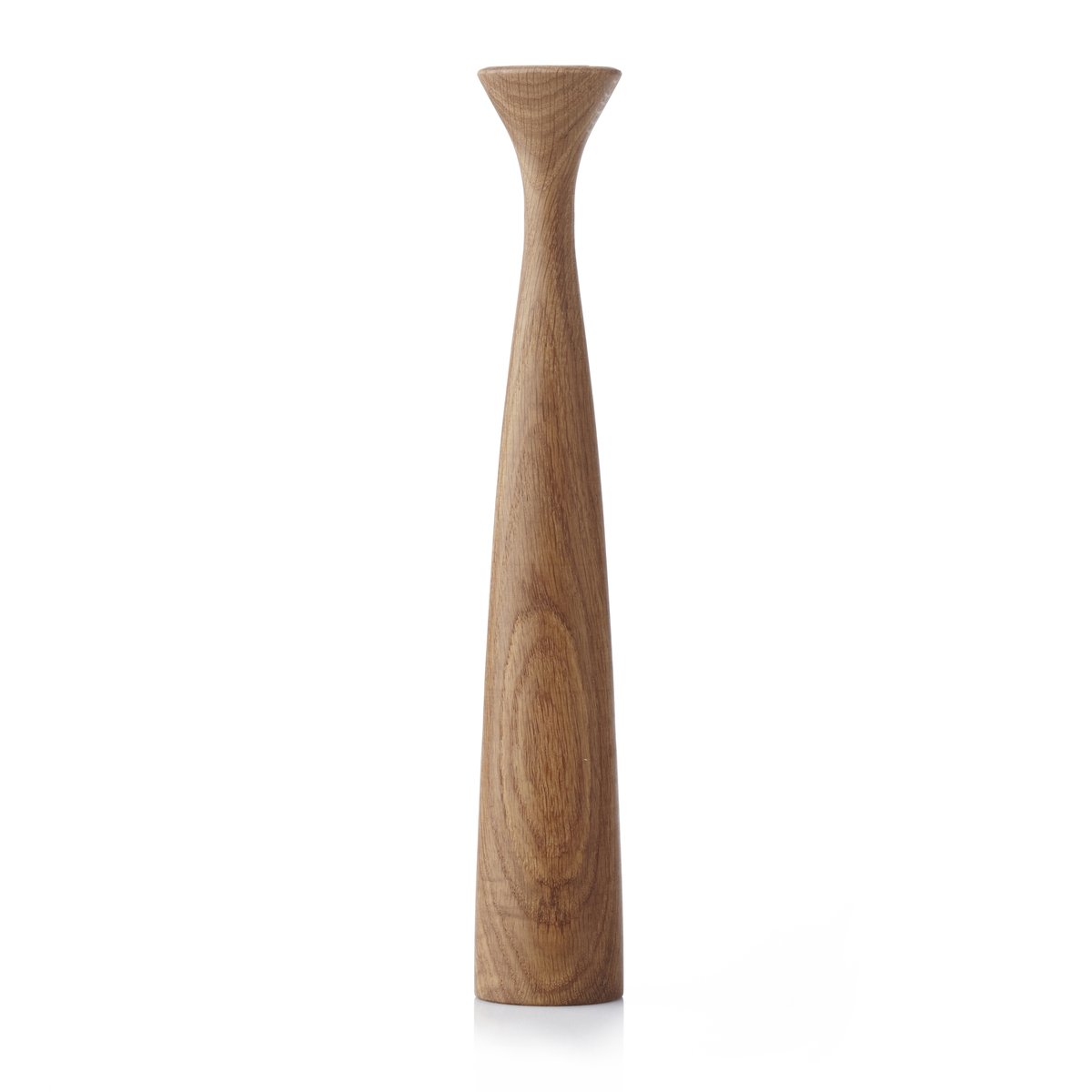 Applicata Blossom Rose candle holder 29 cm Oiled oak